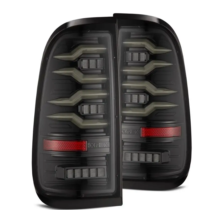 Alpharex 658001 Led Taillights Alpha-Black 1