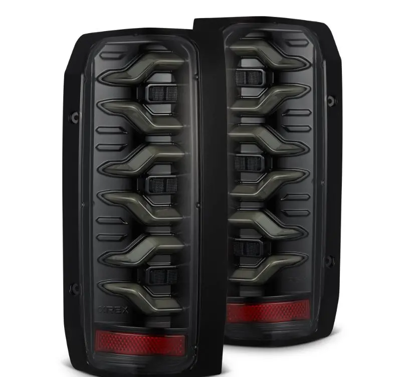 Alpharex 658006 Led Taillights Alpha-Black 1