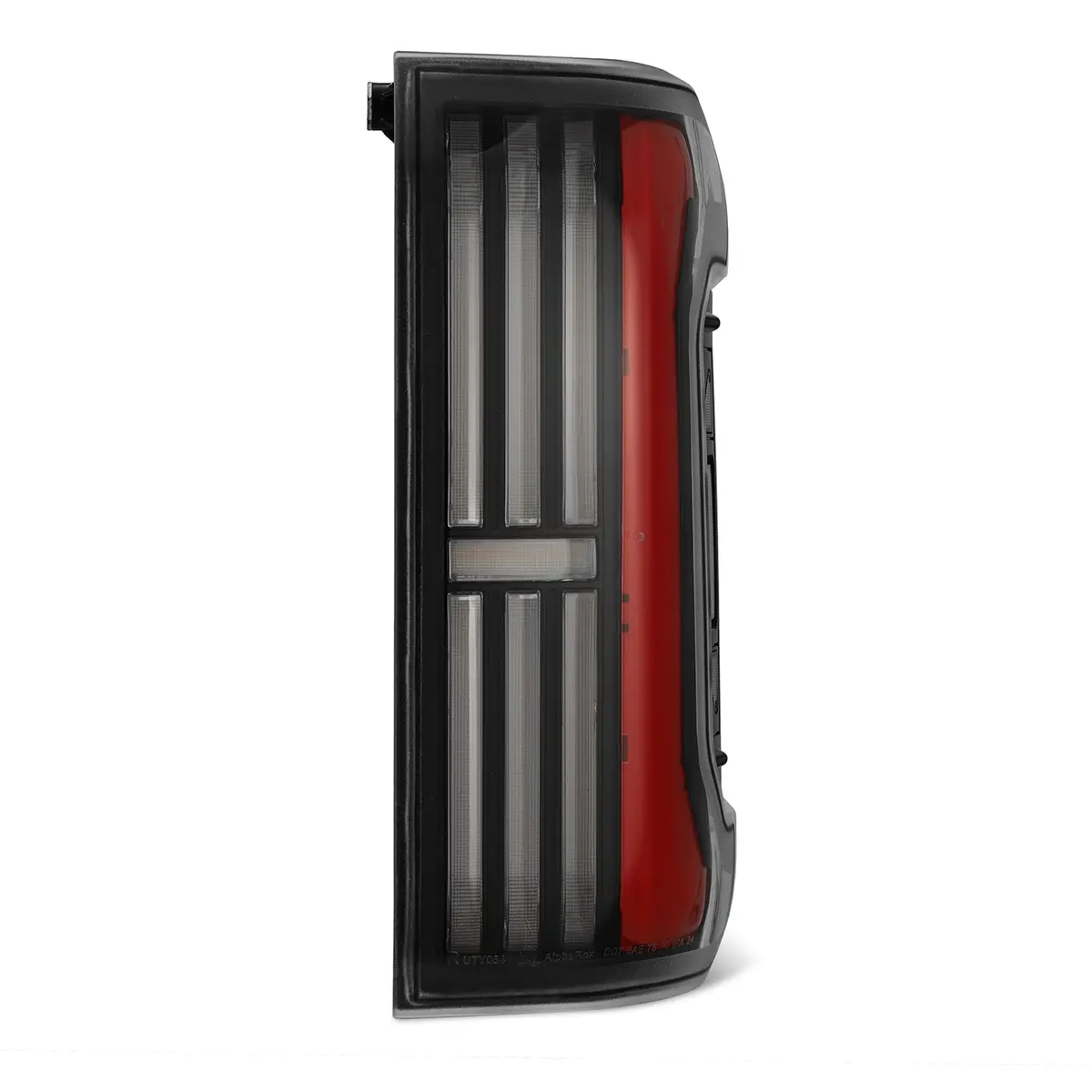 Alpharex 679010 Prismatic Led Taillights Black Red 1