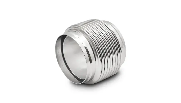 Vibrant Performance 68944 Bellows Assembly With Solid Liner, 4.00" I.D. X 4" Long - Electro Polished 1