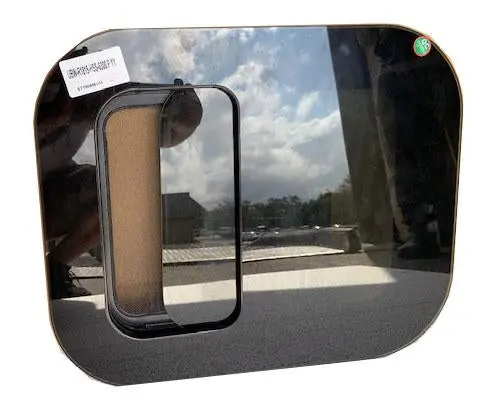 Ama Van Bunk Half-Slider Window Passenger Side 18" X 15" 2007-2024 (Ubw-R1815-Hss-6300 P) 1