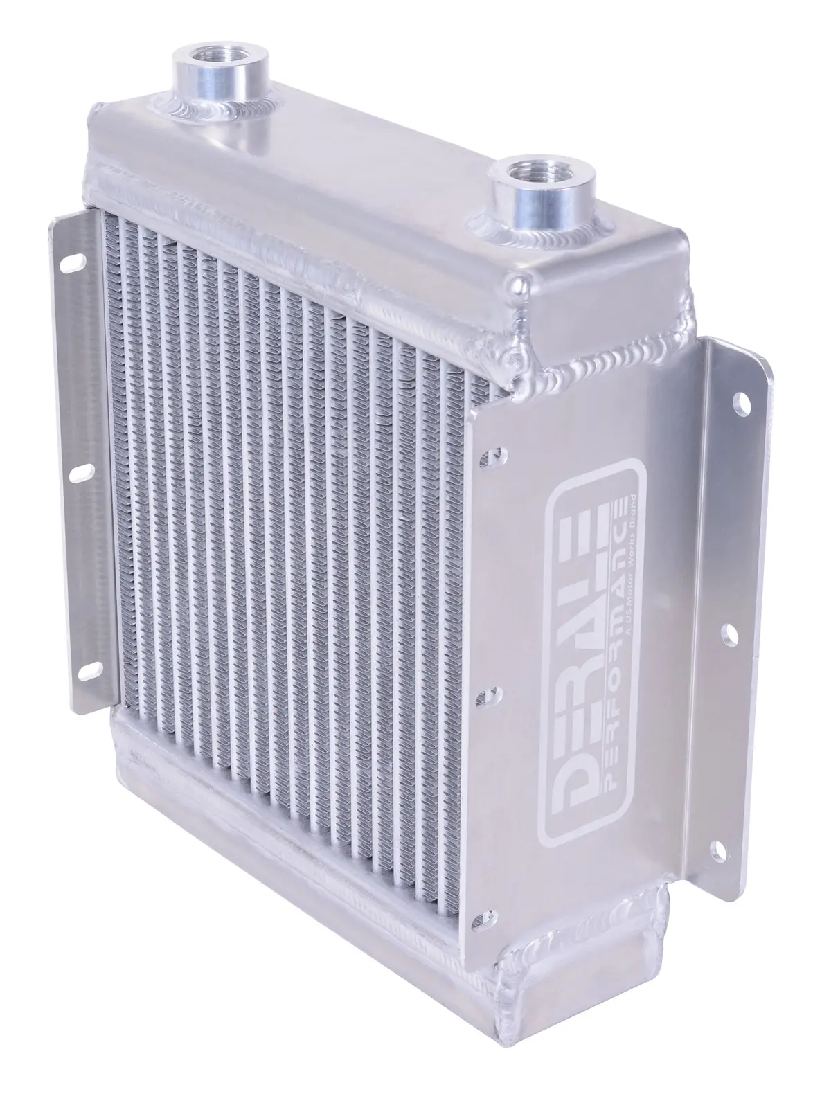 Derale 61878 18 Row Hi-Flow Racing Remote Fluid Cooler, 7/8-14 Unf O-Ring 1