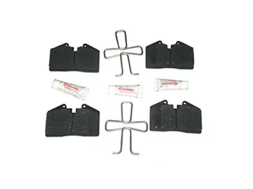 Front/Rear Brake Pads, Set Of 4 70000875B 1