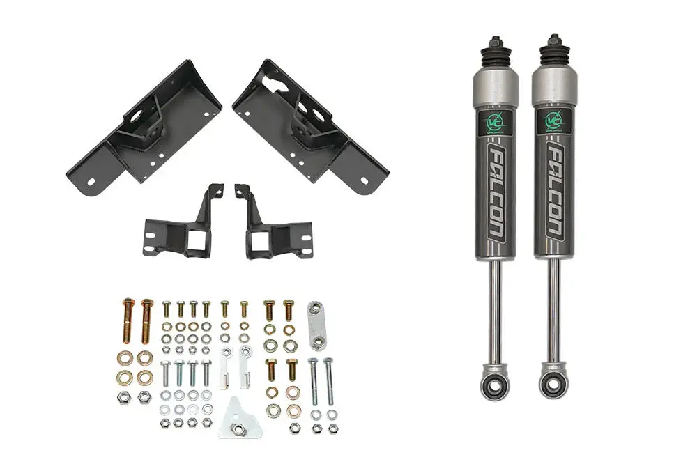 Van Compass 2015+ Mercedes Sprinter 4X4 Falcon 2.1 Monotube Shock Kit (Front Only) 1