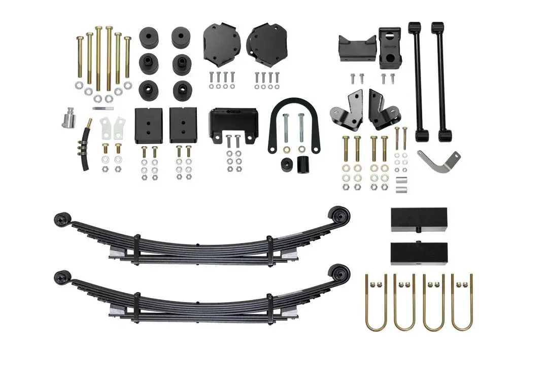 Van Compass 2015-2022 Mercedes Sprinter 4X4 2500 - Opti-Rate Striker 2" Lift Kit (Single Rear Wheel) 1