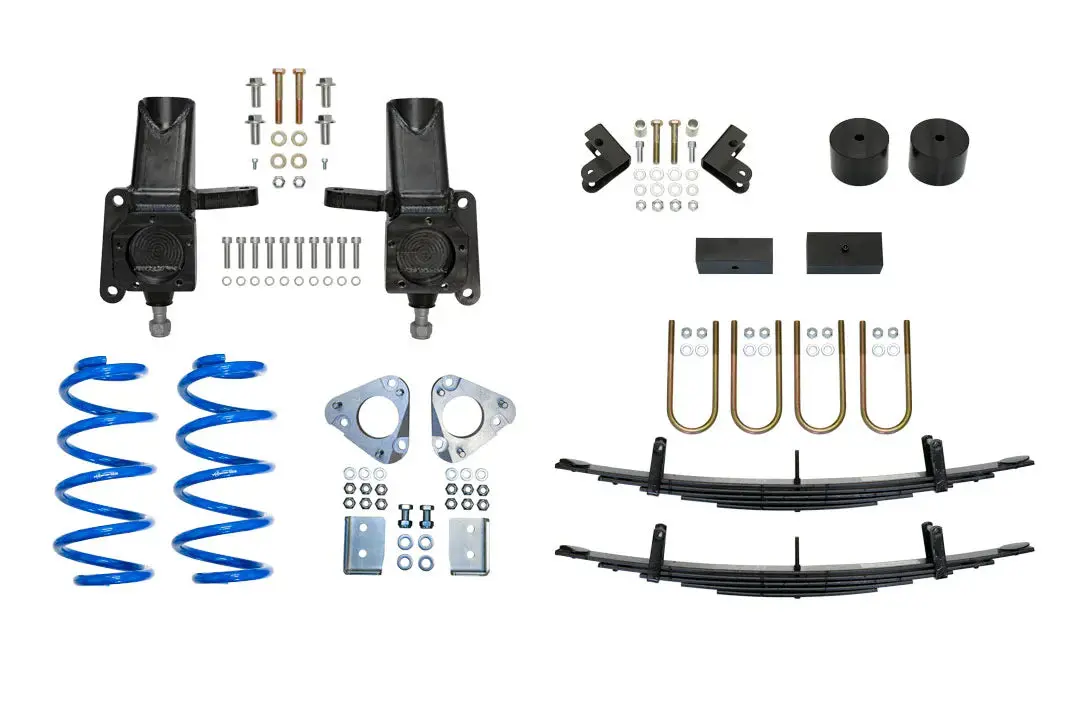 Van Compass 2015+ Ford Transit Rwd 4" Complete Lift Kit (Single Rear Wheel) 1