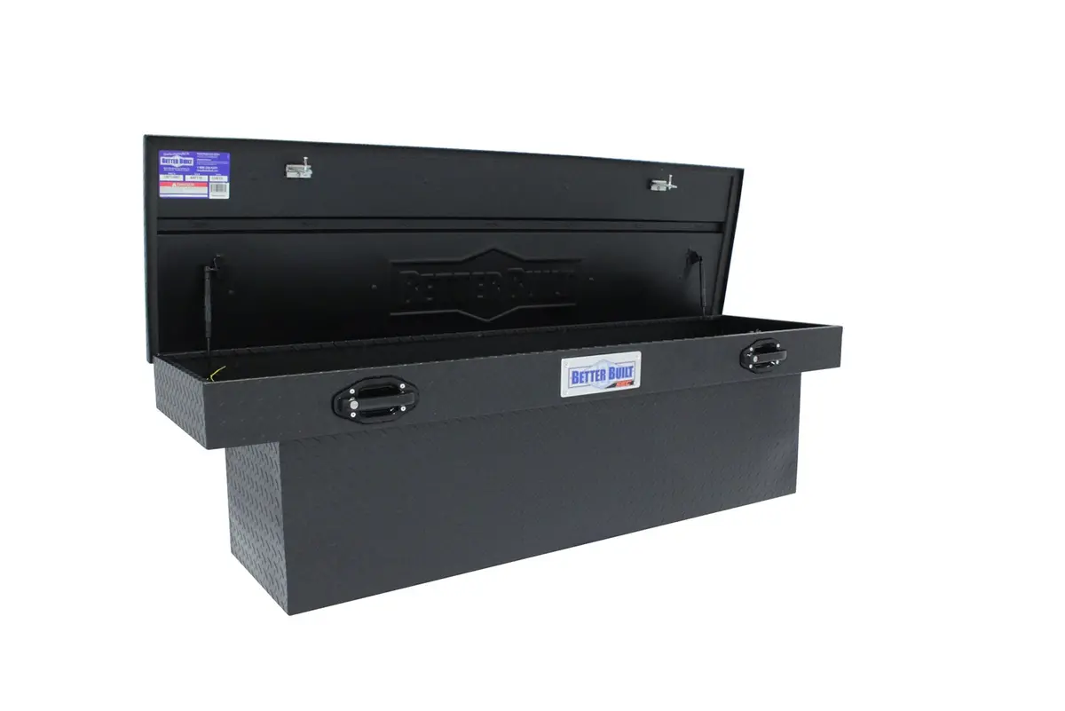 Better Built 79211097 Deep Crossover Tool Box; 70 In.; Single Lid; Matte Black; 1