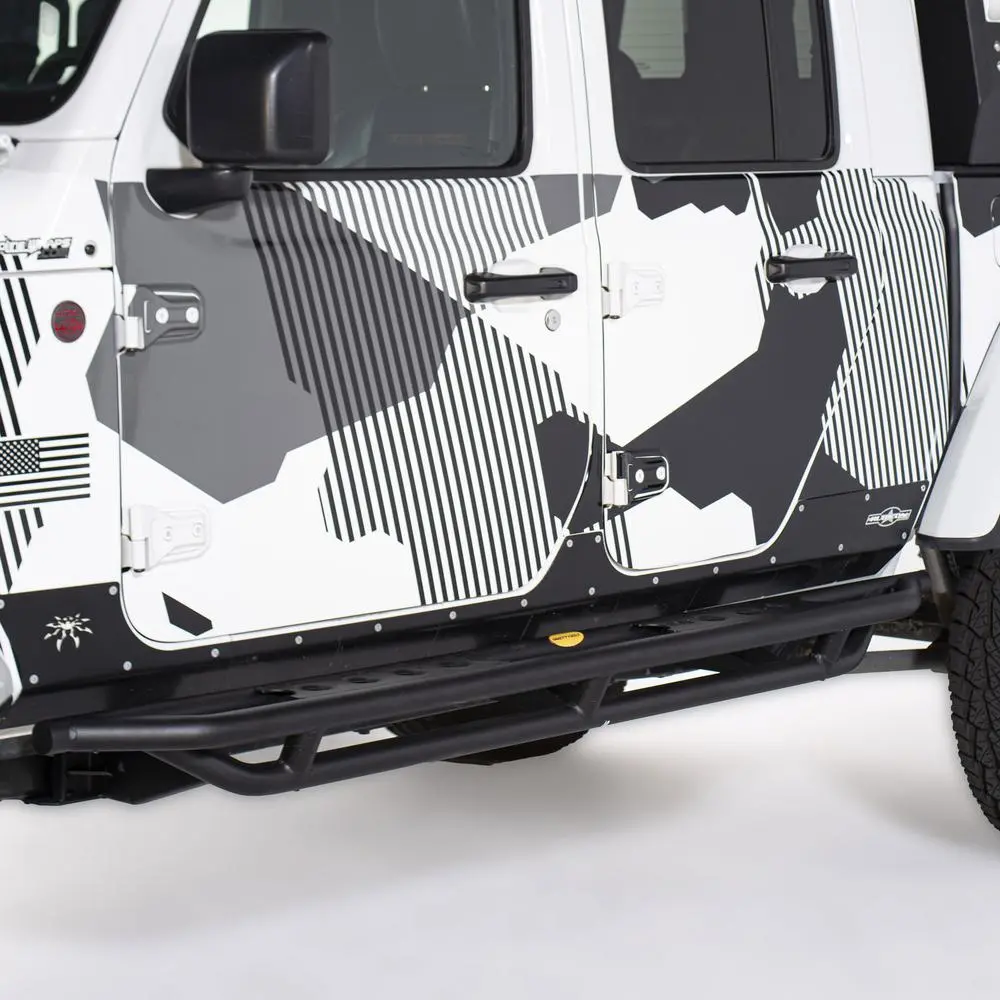 Smittybilt 79634 Src Side Armor W/ Step - Textured Black (20+ Jt) 1
