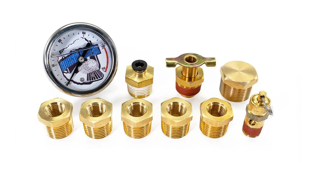 8-Gallon Single-Compressor Air Tool Fitting Kit - Image 2