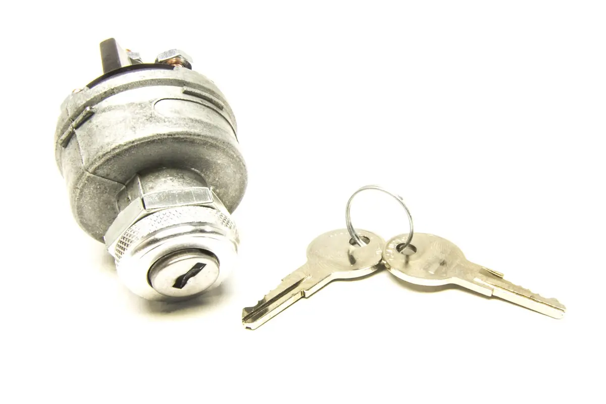 Painless Wiring 80153 Universal Ignition Switch; Dash Mounted Ignition Switch W/Two Keys; 1