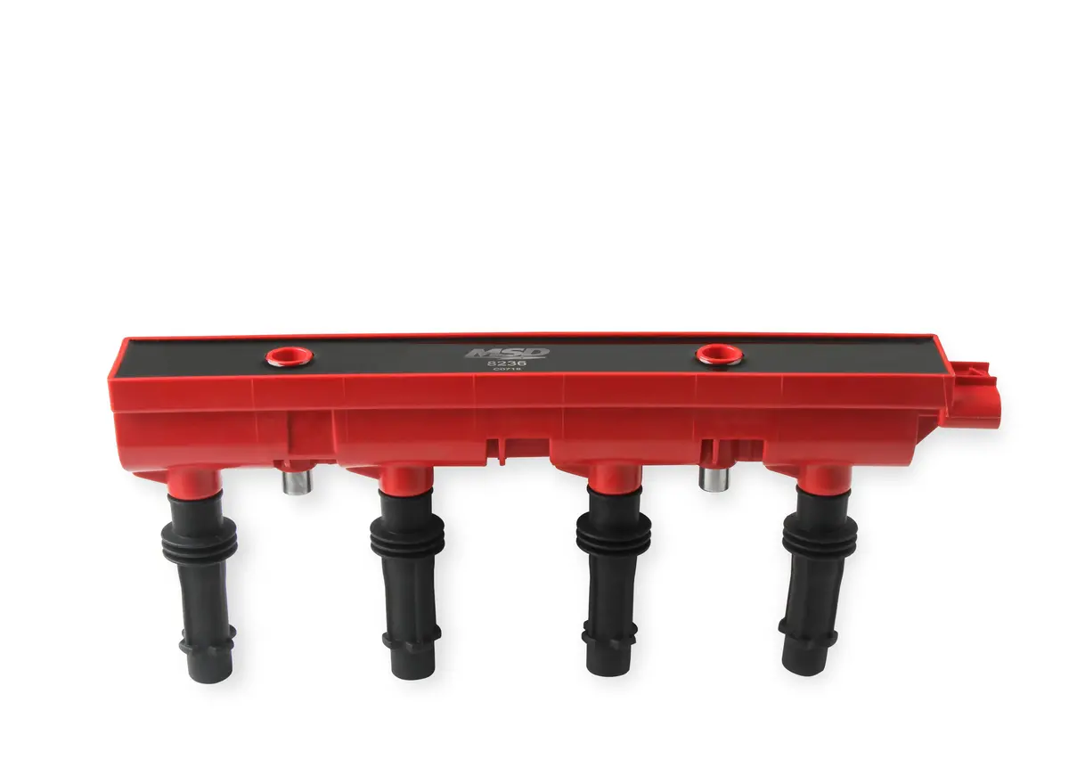 Msd 8236 Msd Ignition Coil - Blaster Series - Gm 1.4L Turbo - Red 1