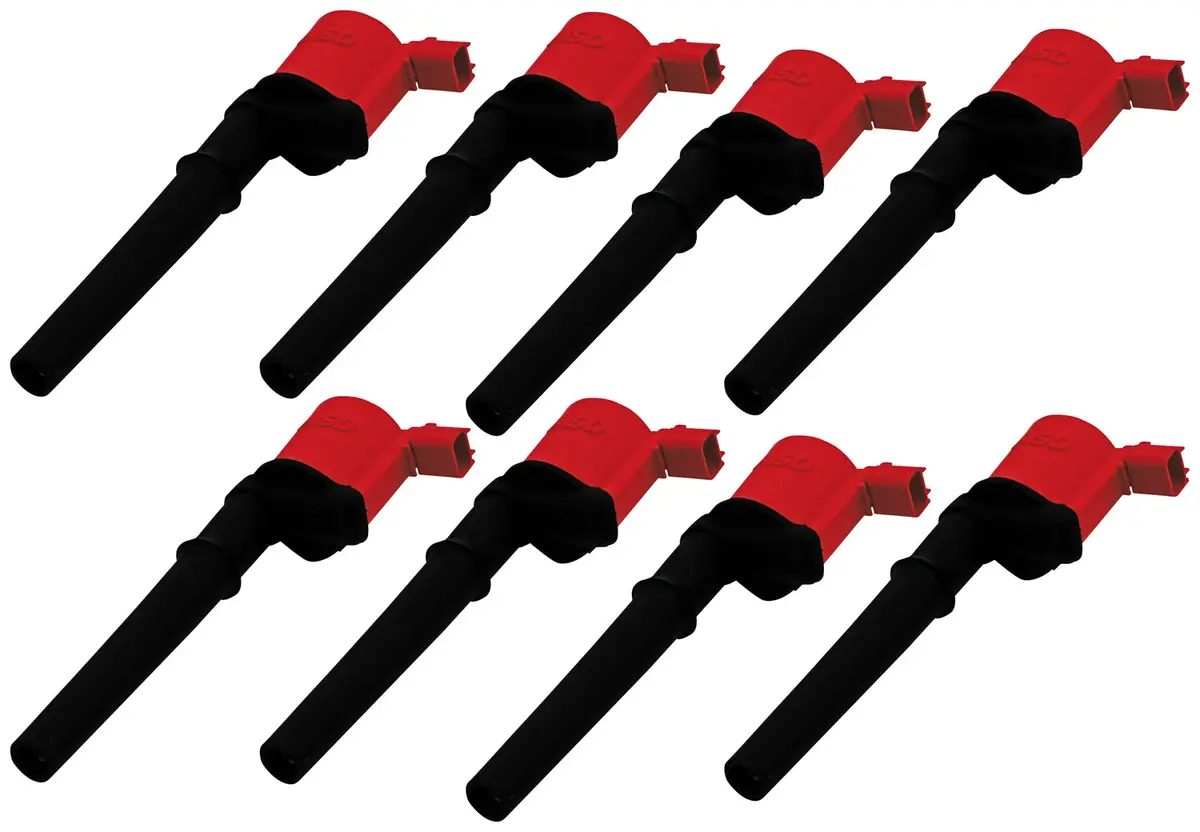 Msd 82448 Msd Ignition Coil - Blaster - Ford 4-Valve V8 - Red - 8-Pack 1