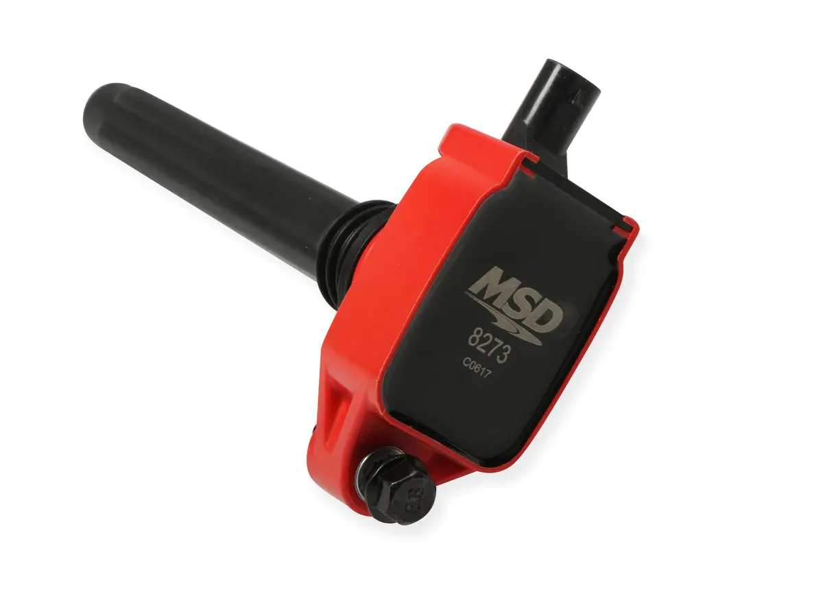 Msd 8273 Msd Ignition Coil - Blaster - Chrysler V6 - Red 1