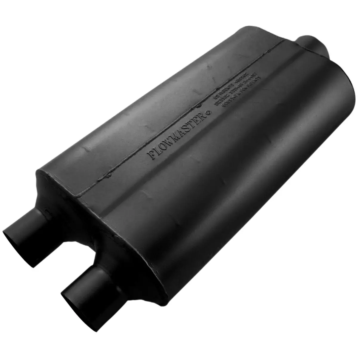 Flowmaster 8524553 Super 50 Stainless Steel - 2.25 Dual In / 3.00 Center Out - Mild Sound 1