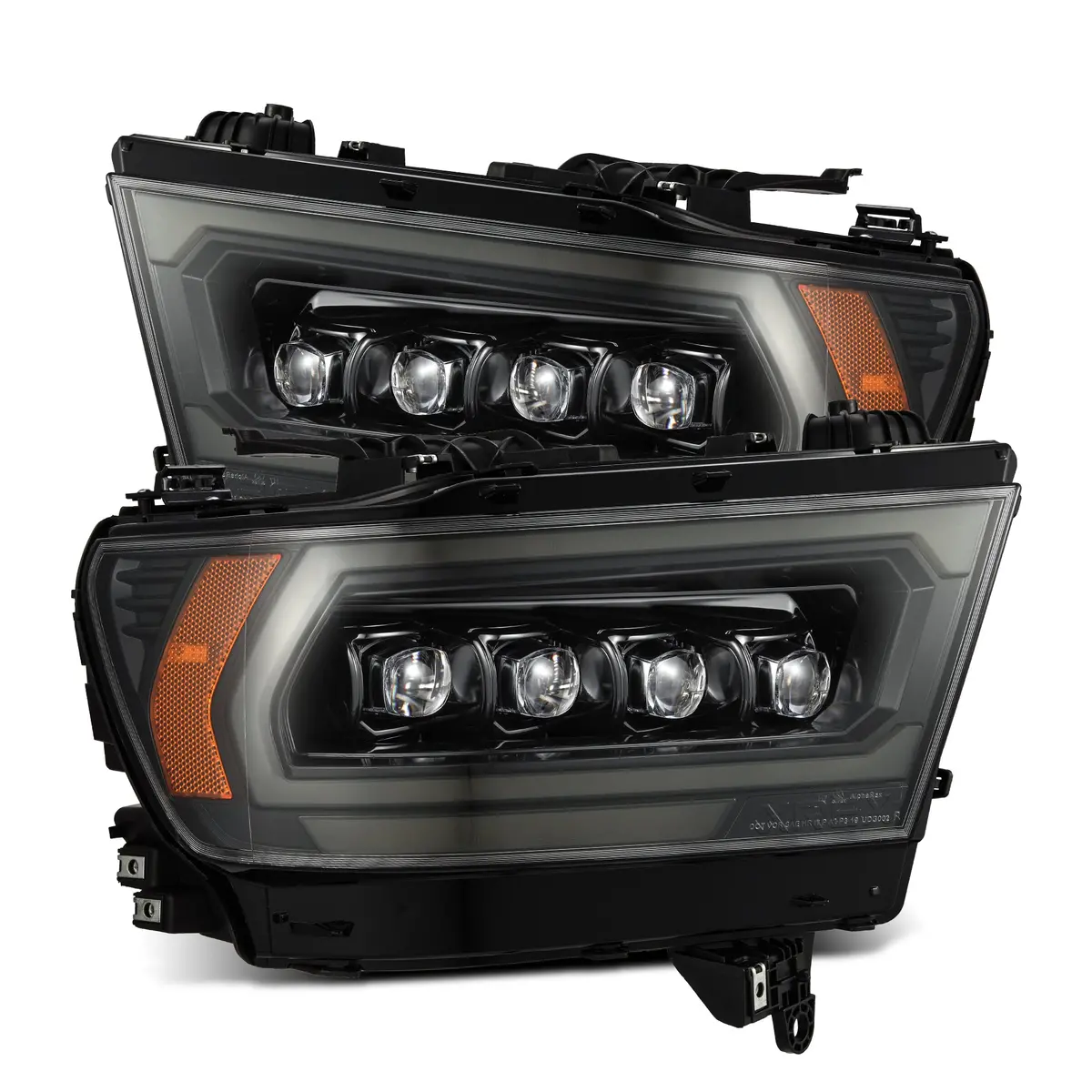 Alpharex 880577 Led Projector Headlights In Alpha-Black 1