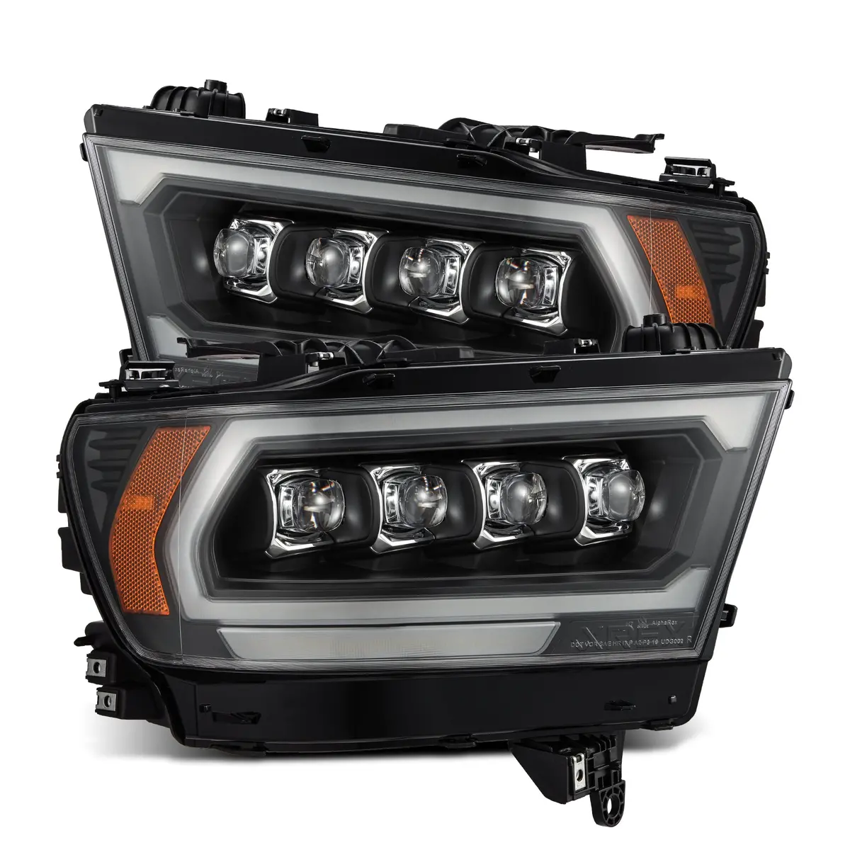 Alpharex 880578 Led Projector Headlights In Black 1