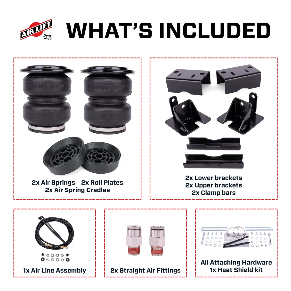 Air Lift 88377 Loadlifter 5000 Ultimate With Air Spring Cradle 1