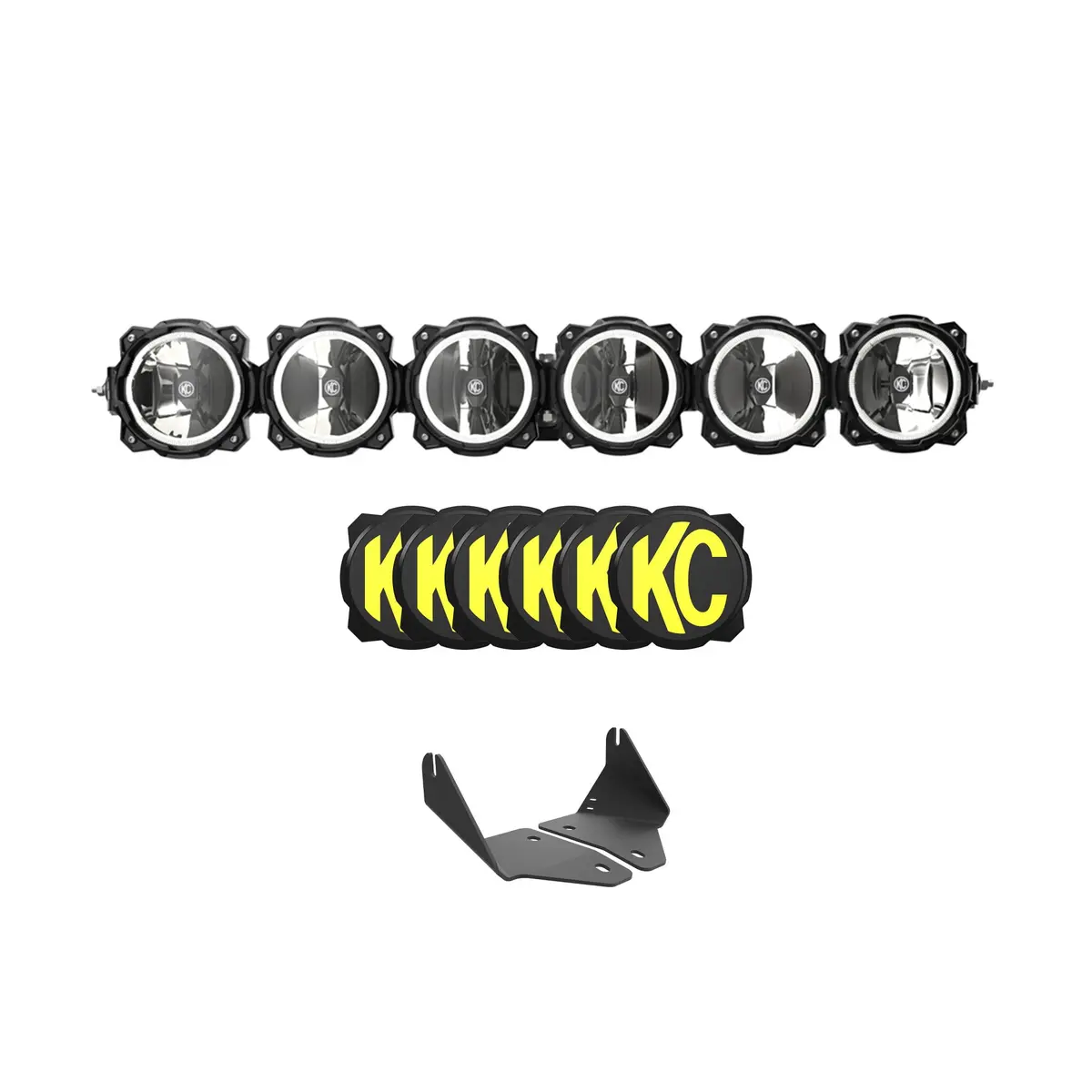 Kc Hilites 91342 Kc Pro6 Gravity Led 39In 6-Light Combo Polaris Rzr System 1