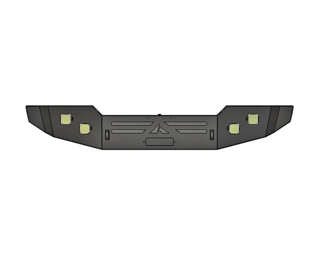 Aluminess 1992-2007 Ford E-Series Front Winch Bumper 1