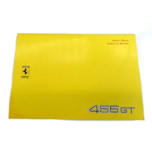 456 Gt Owners Manual Supplement 95990189 1