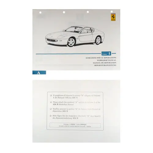 456 Mgt/Mgta Workshop Manual Section A 95990351 1