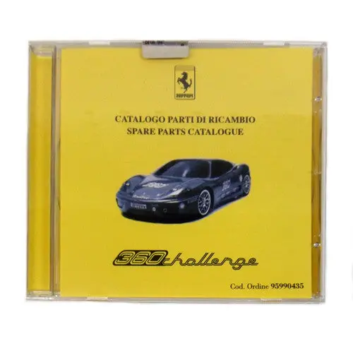 360 Challenge Spare Parts Catalogue Cd 95990435 1