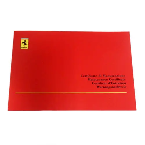 Service Record Book Red Cover 95990616 1