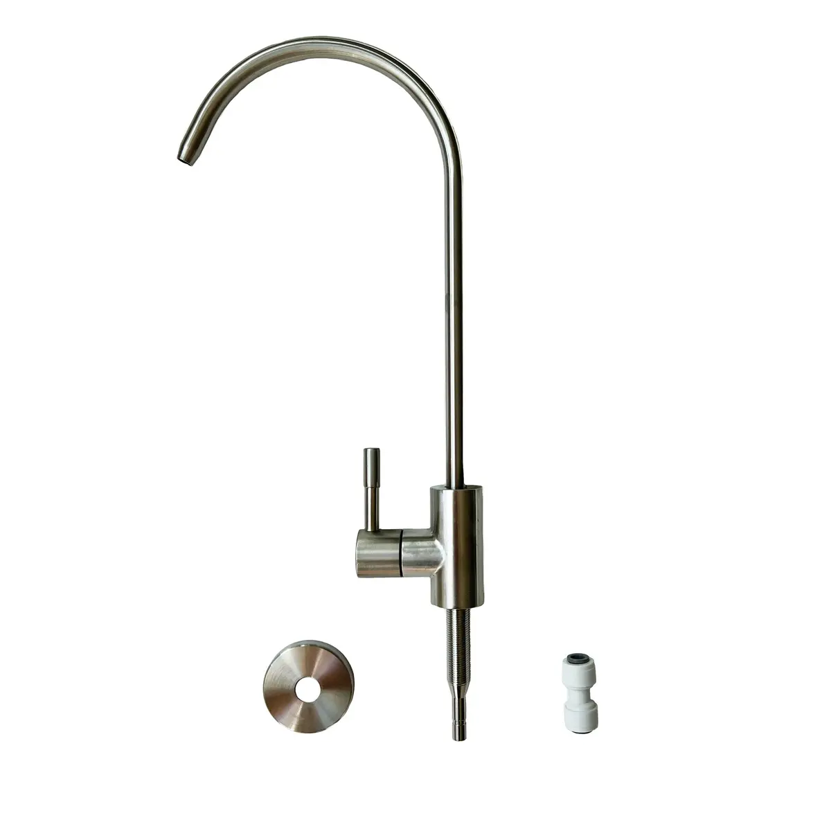 Brushed Stainless Steel Faucet 1