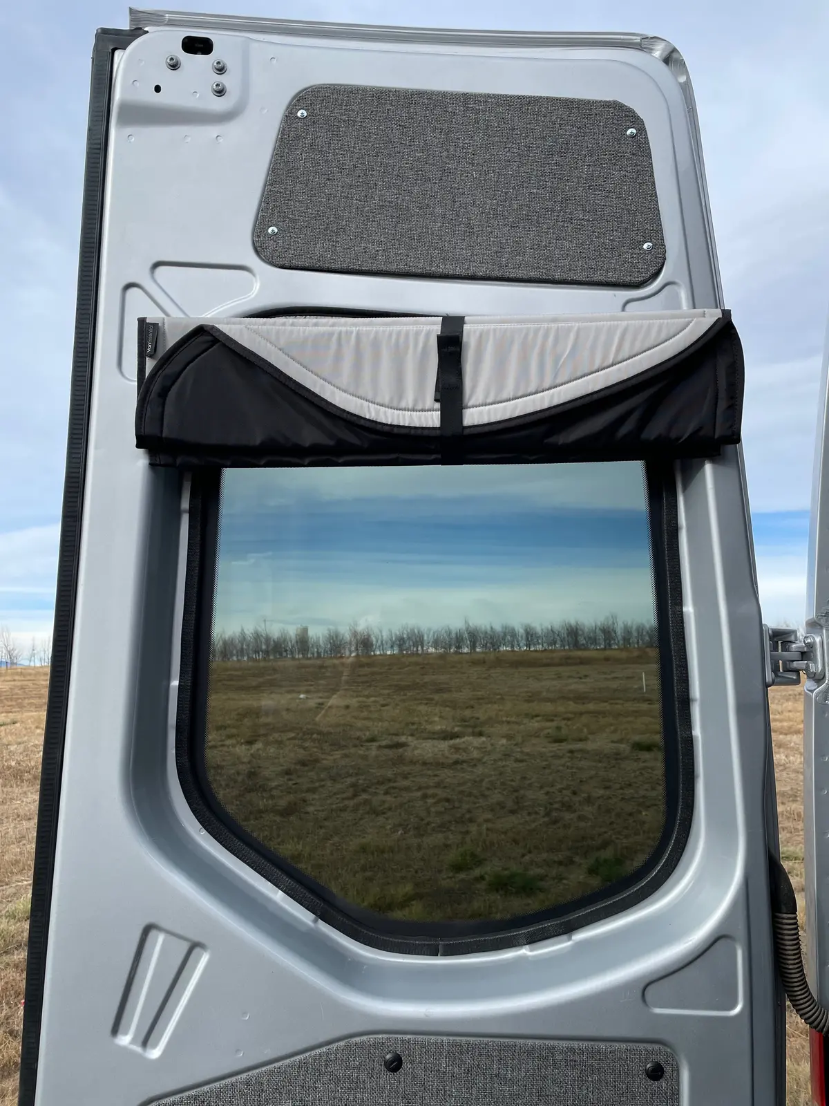 Vanessential Mercedes Sprinter Stealth Rear Door Window Covers (Pair) 8