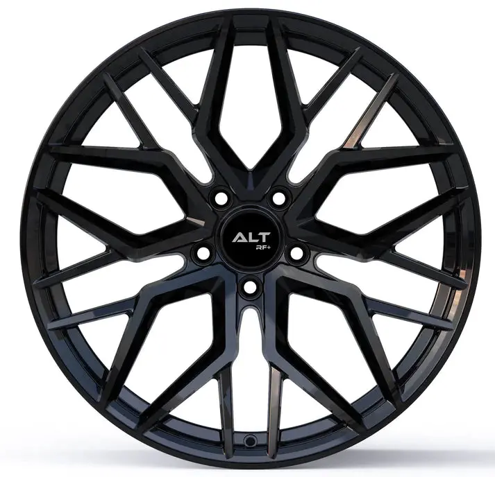 Alt Forged Velocity C8 Corvette 19" Front 20" Rear Wheel And Tire Package 2
