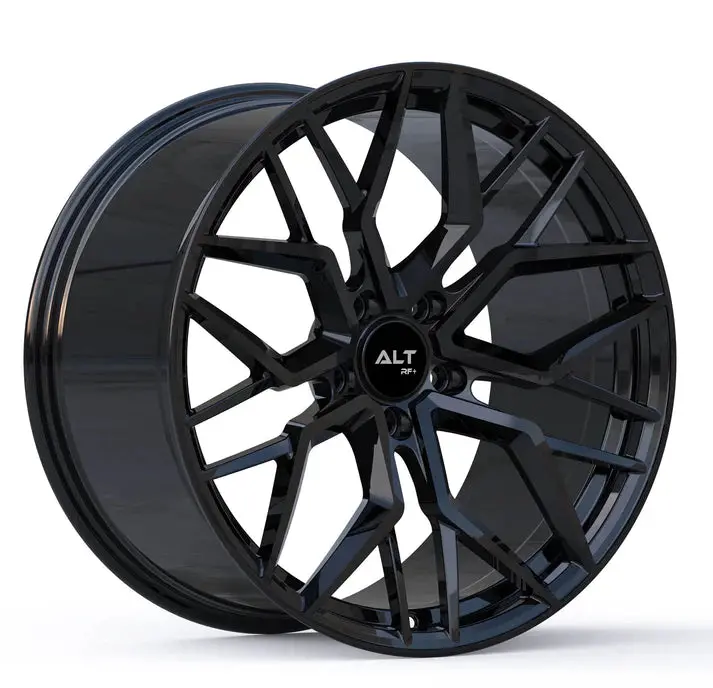 Alt Forged Velocity C8 Corvette 19" Front 20" Rear Wheel And Tire Package 1