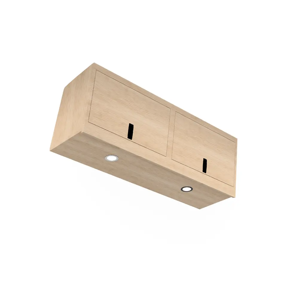 Sergsupply Aero Overhead Van Cabinet - Squared 4