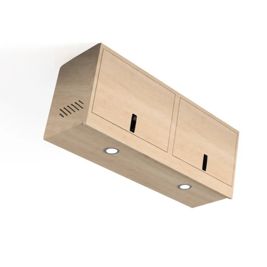 Sergsupply Aero Overhead Van Cabinet - Squared 18