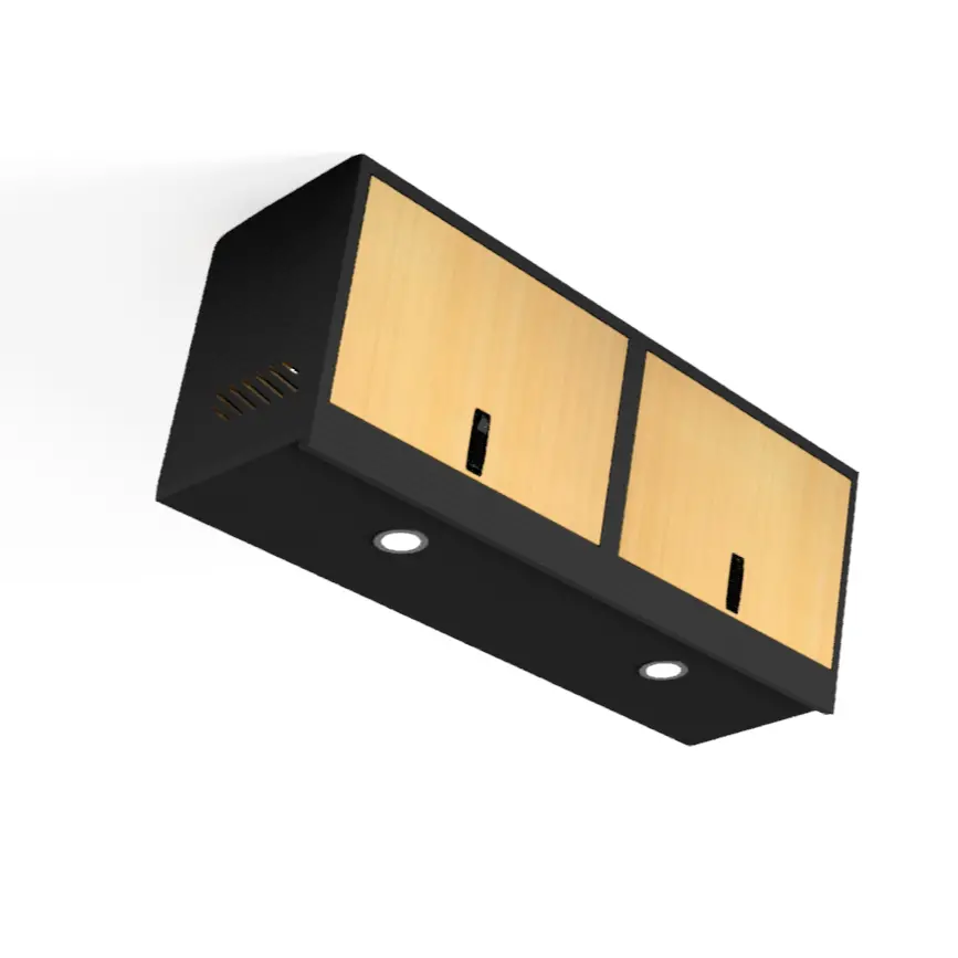 Sergsupply Aero Overhead Van Cabinet with Square Profile