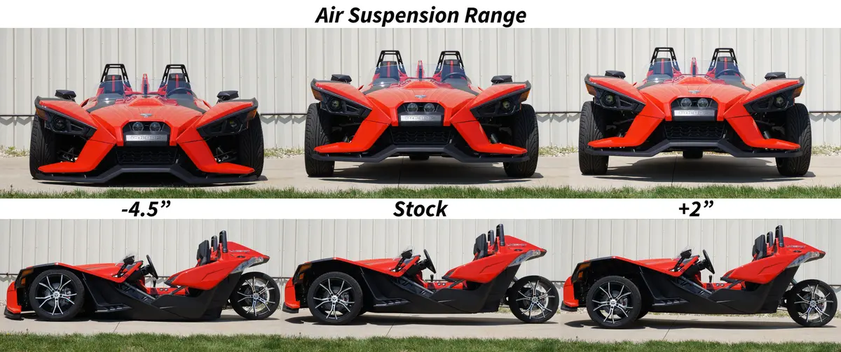 Polaris Slingshot Analog Air Suspension Kit 2