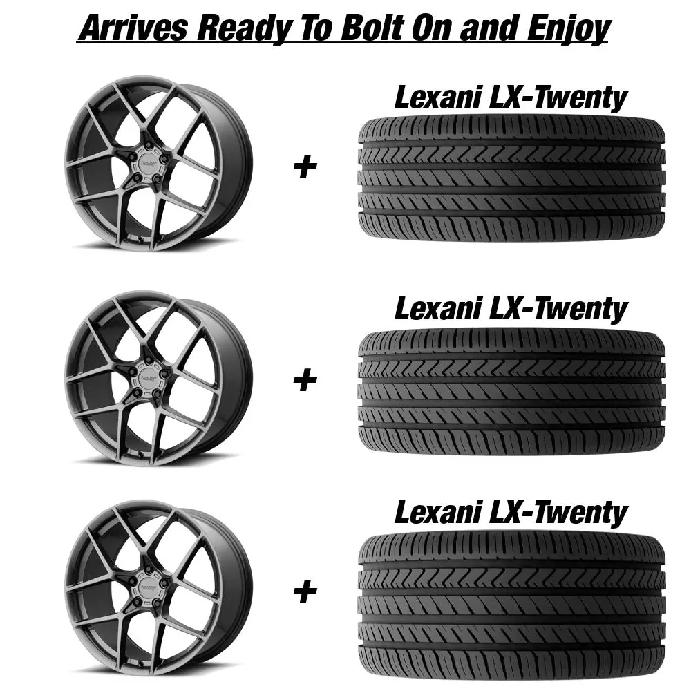 American Racing Crossfire Slingshot 20" Wheel And Tire Package 1