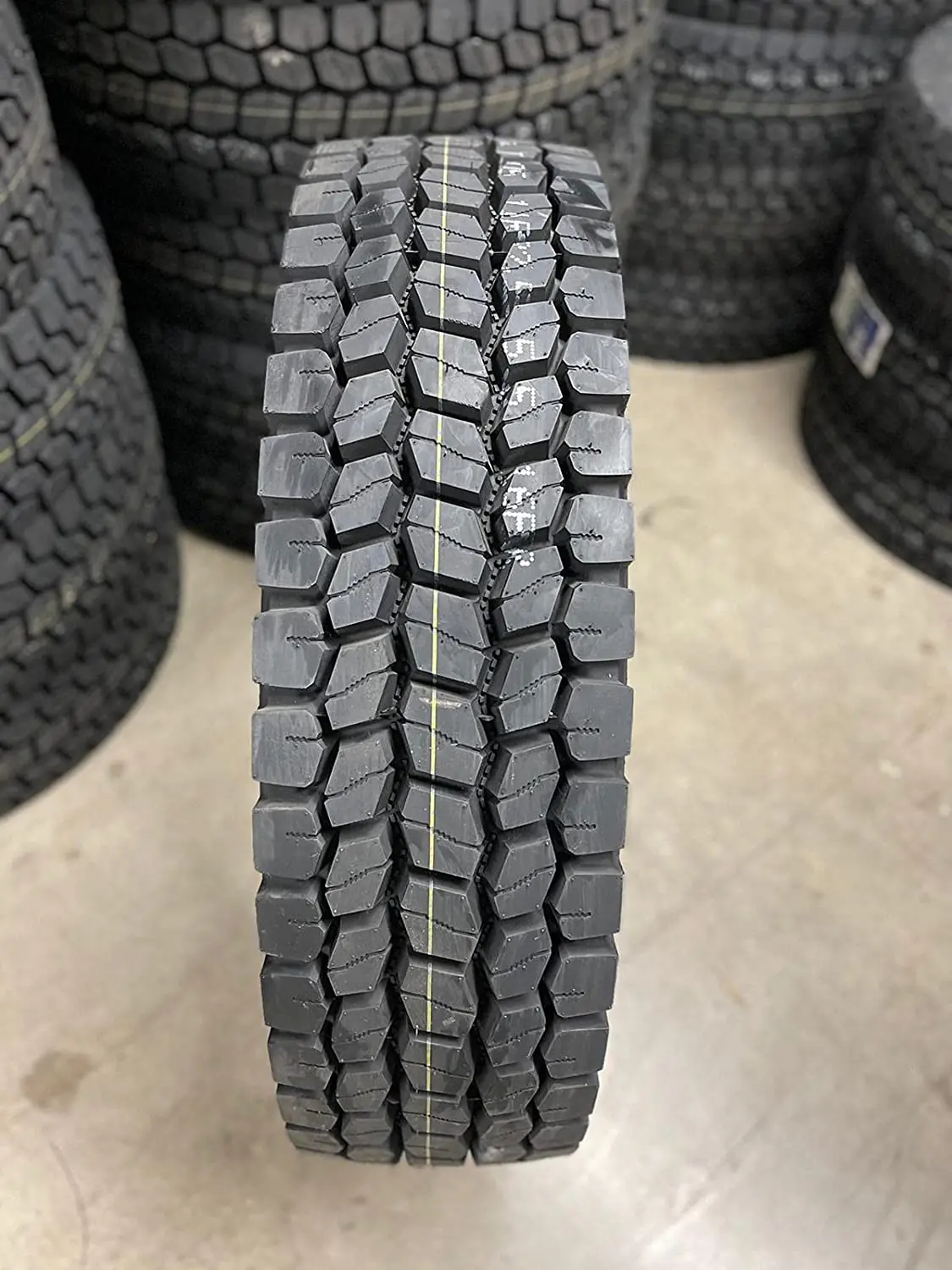 Set Of 4 Tires 295/75R22.5 Amulet Ad515 Drive Open Shoulder 16 Ply Commercial Truck 2