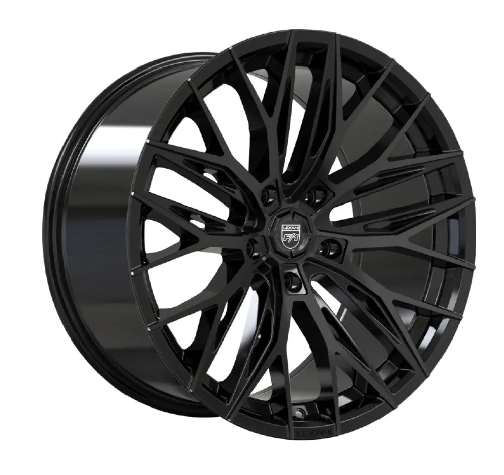 Lexani Aries C8 Corvette 19" Front 20" Rear Wheel And Tire Package 1