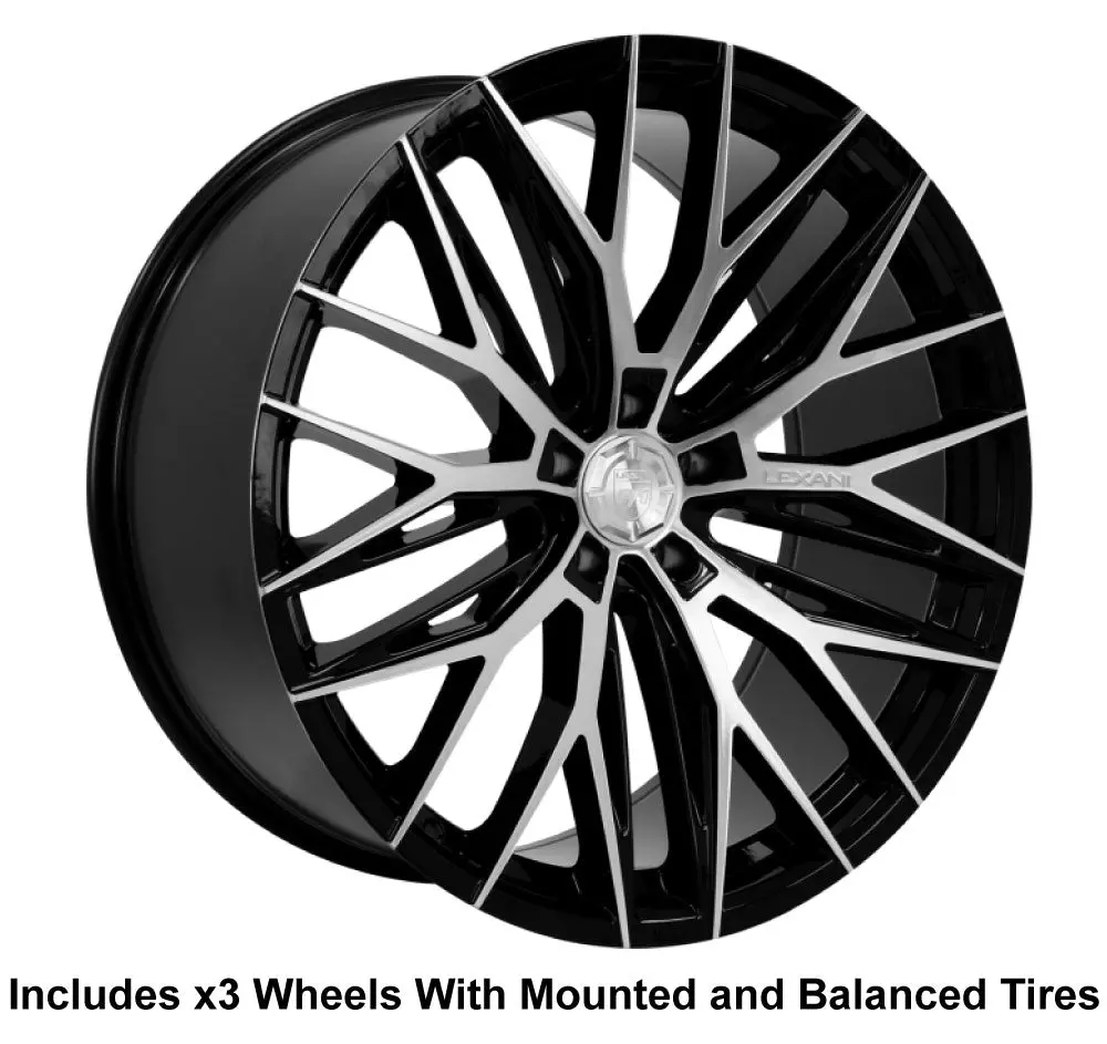 Lexani Aries Slingshot 22" Wheel And Tire Package 1