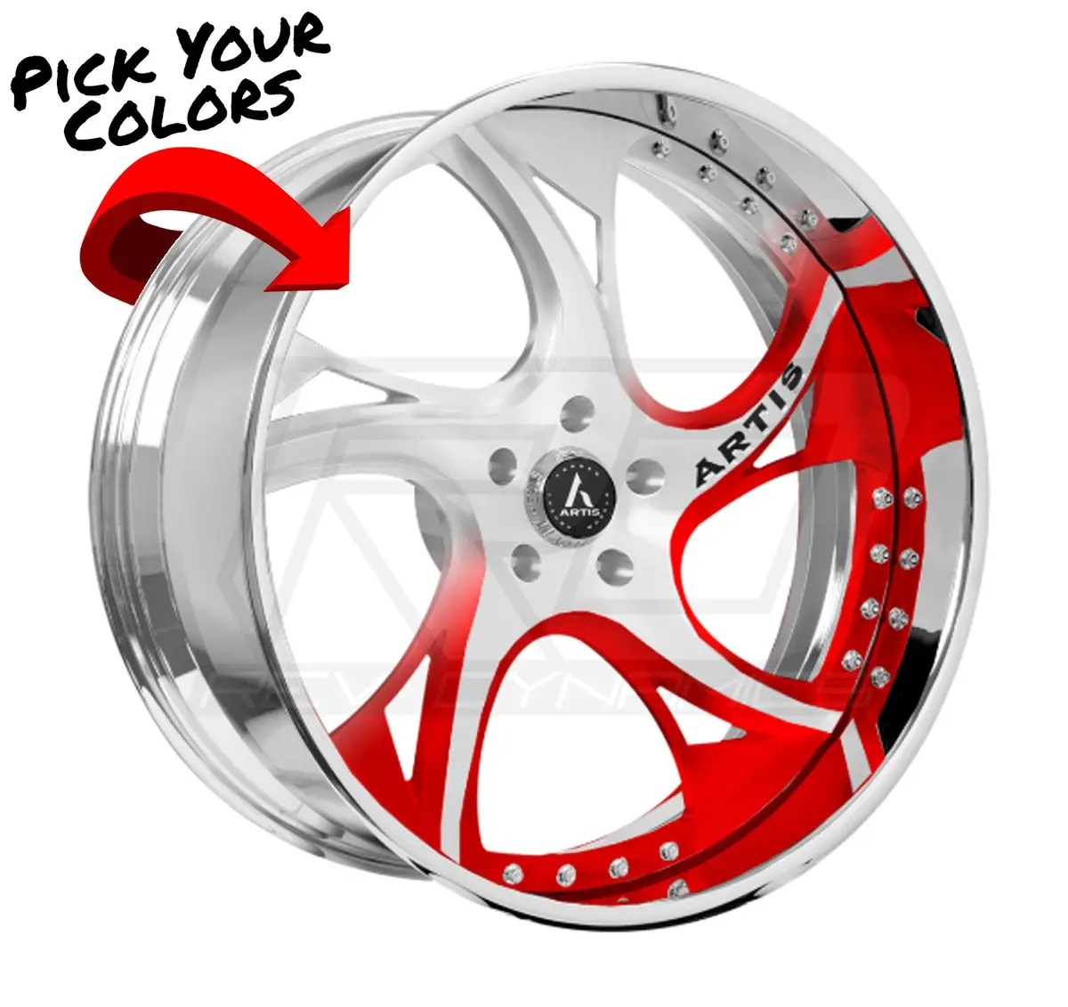 Artis Capital Slingshot 22" Wheel And Tire Package 1