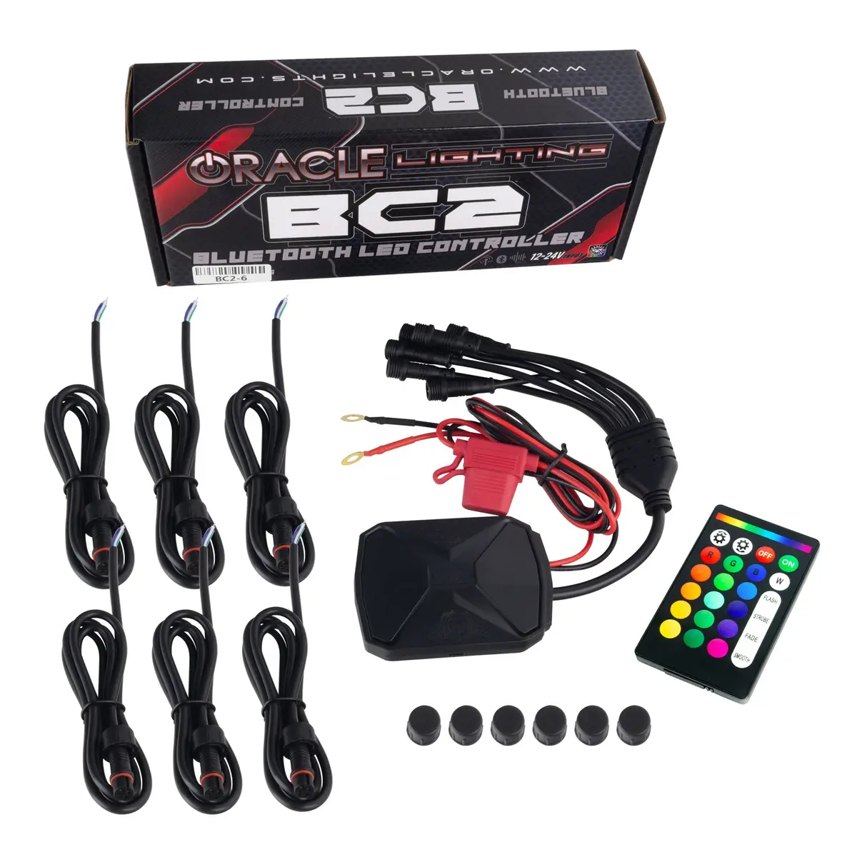 Oracle Lighting Bc2-6 Oracle Lighting Bc2 Bluetooth Colorshift® Rgb Led Controller - 6 Output 1