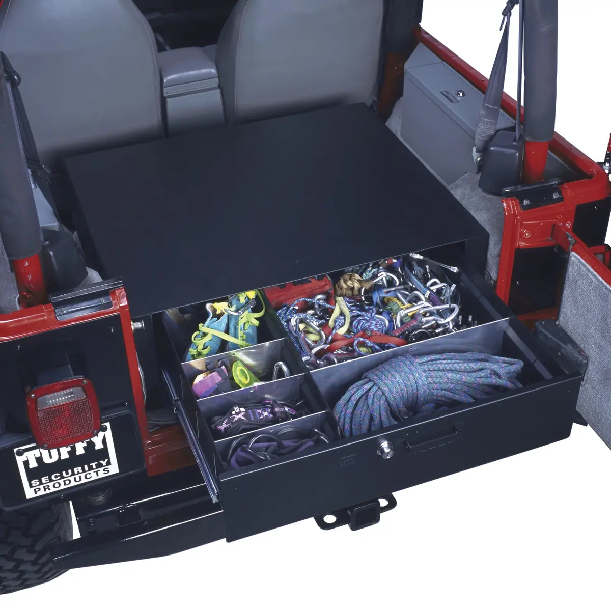 Tuffy Security Products 058-01 Mid-Size Suv Cargo Security Drawer - Universal (Black) 1