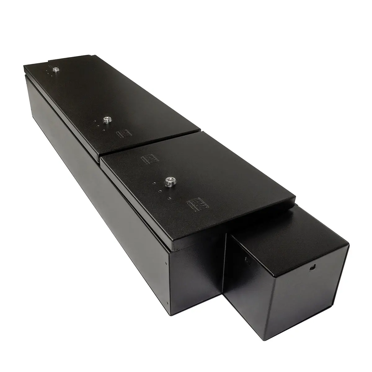 Tuffy Security Products 353-01-A Rear Underseat Lockbox - '19-23 Ram 1500; W/ Crew Cab (Black) 1