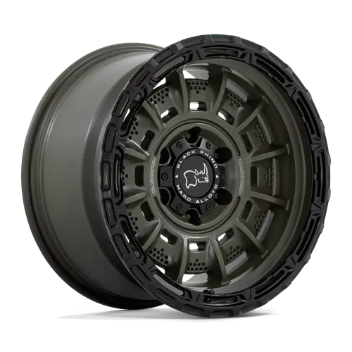 Black Rhino Wheels Br002eb17905012n Legion 17X9 5X5.0 71 Od-Grn-Blk -12 1