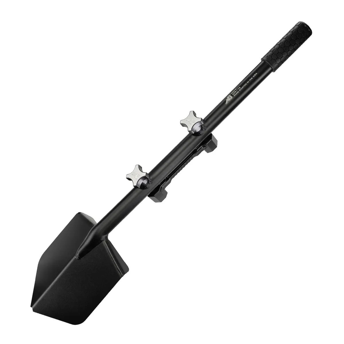 Shovel / Mount Combo - Black Long Shovel / Black Ssm With Knobs 2