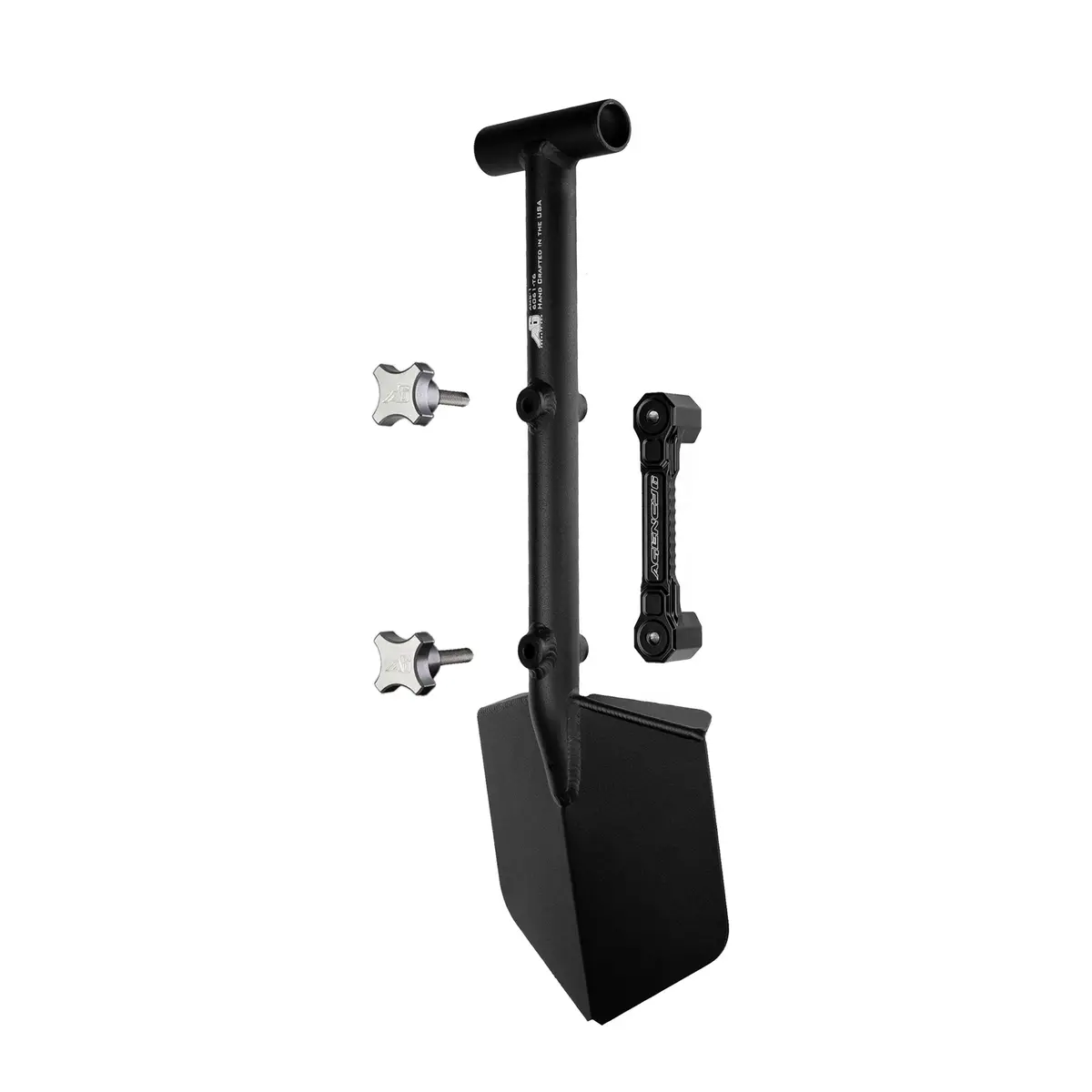 Shovel / Mount Combo - Black Mini Shovel / Black Ssm With Knobs 2