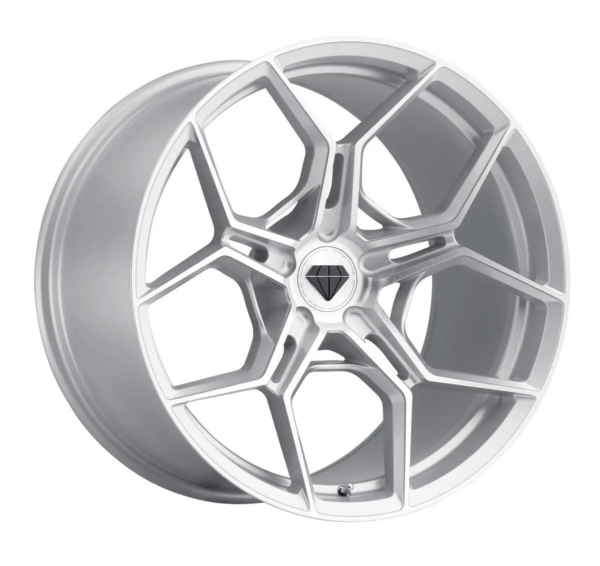 Blaque Diamond Bd-F25 C8 Corvette 20X9" Front 21X12" Rear Wheel And Tire Package 1