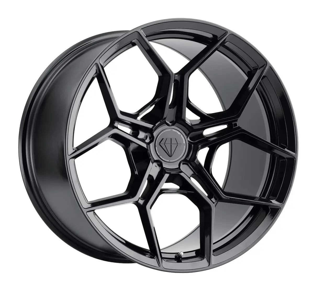 Blaque Diamond Bd-F25 C8 Corvette 20X9" Front 21X12" Rear Wheel And Tire Package 1