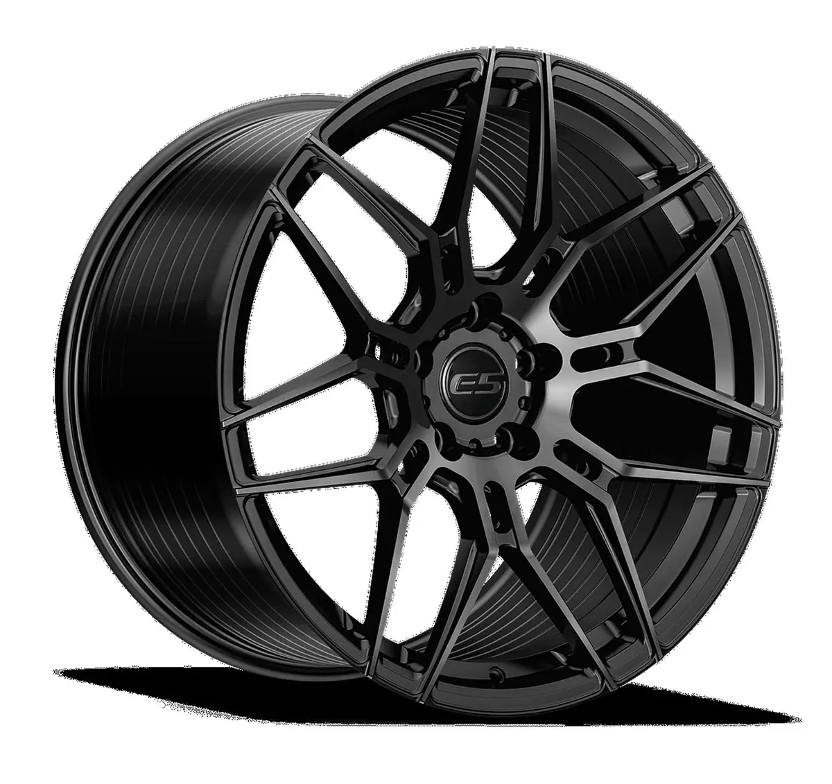 E5 Speedway C8 Corvette 20X9" Front 21X12" Rear Wheel And Tire Package 1