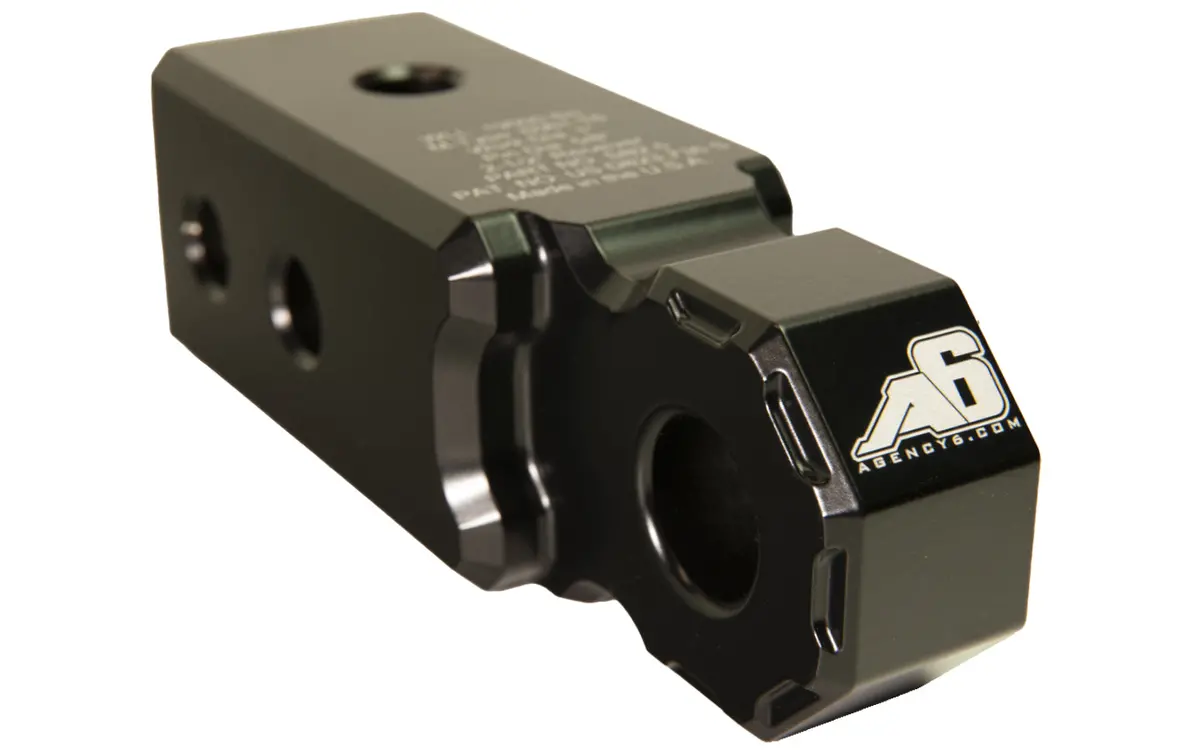 Shackle Block 2.5" Assembly - Black 2